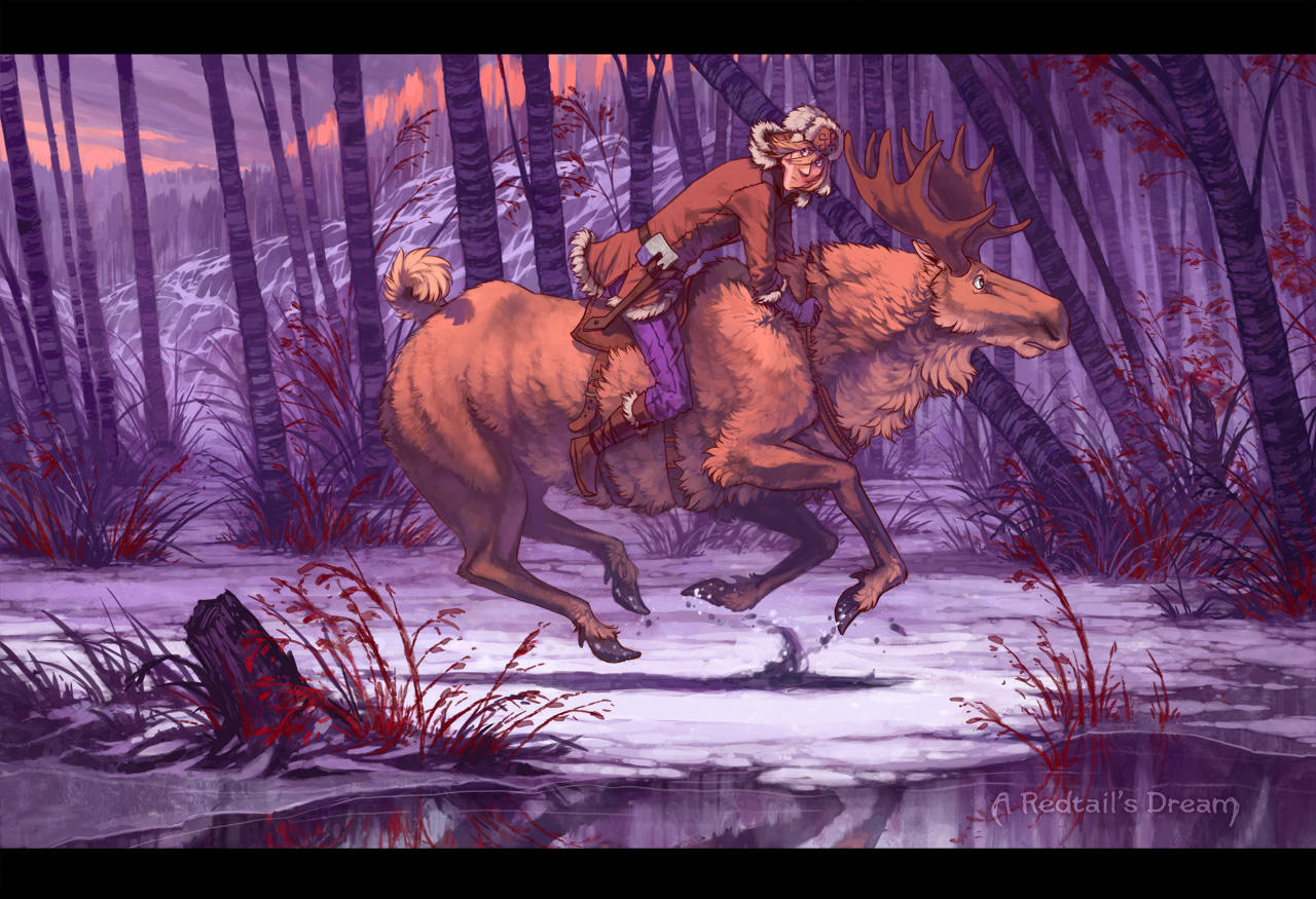 King of the Forest by MinnaSundberg