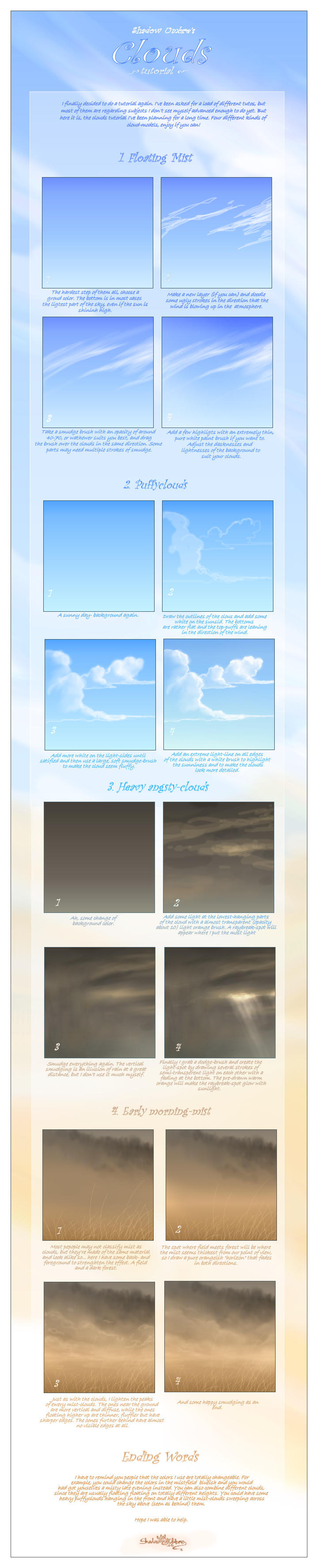 Clouds tutorial by MinnaSundberg