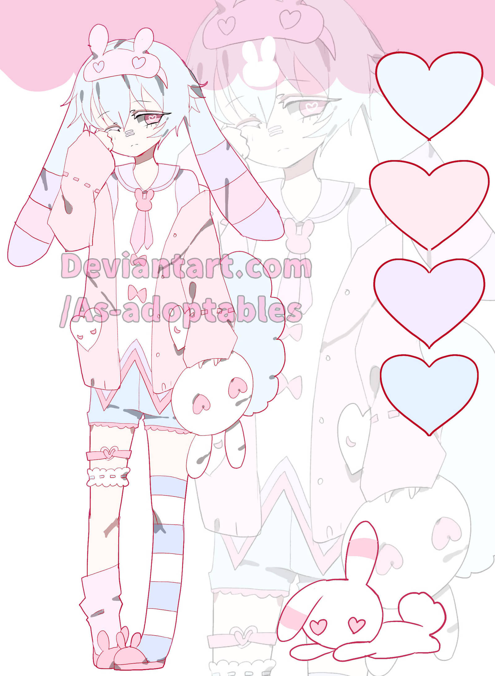 Bunny adoptable batch closed by AS-Adoptables on DeviantArt