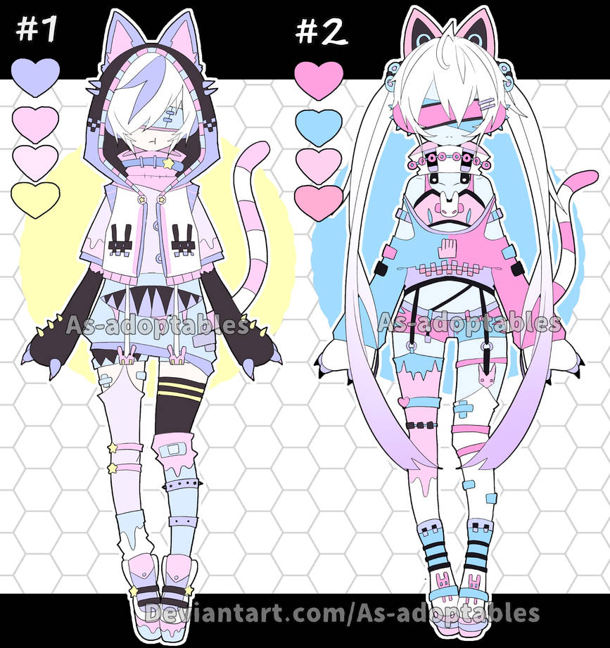 Bunny adoptable batch closed by AS-Adoptables on DeviantArt