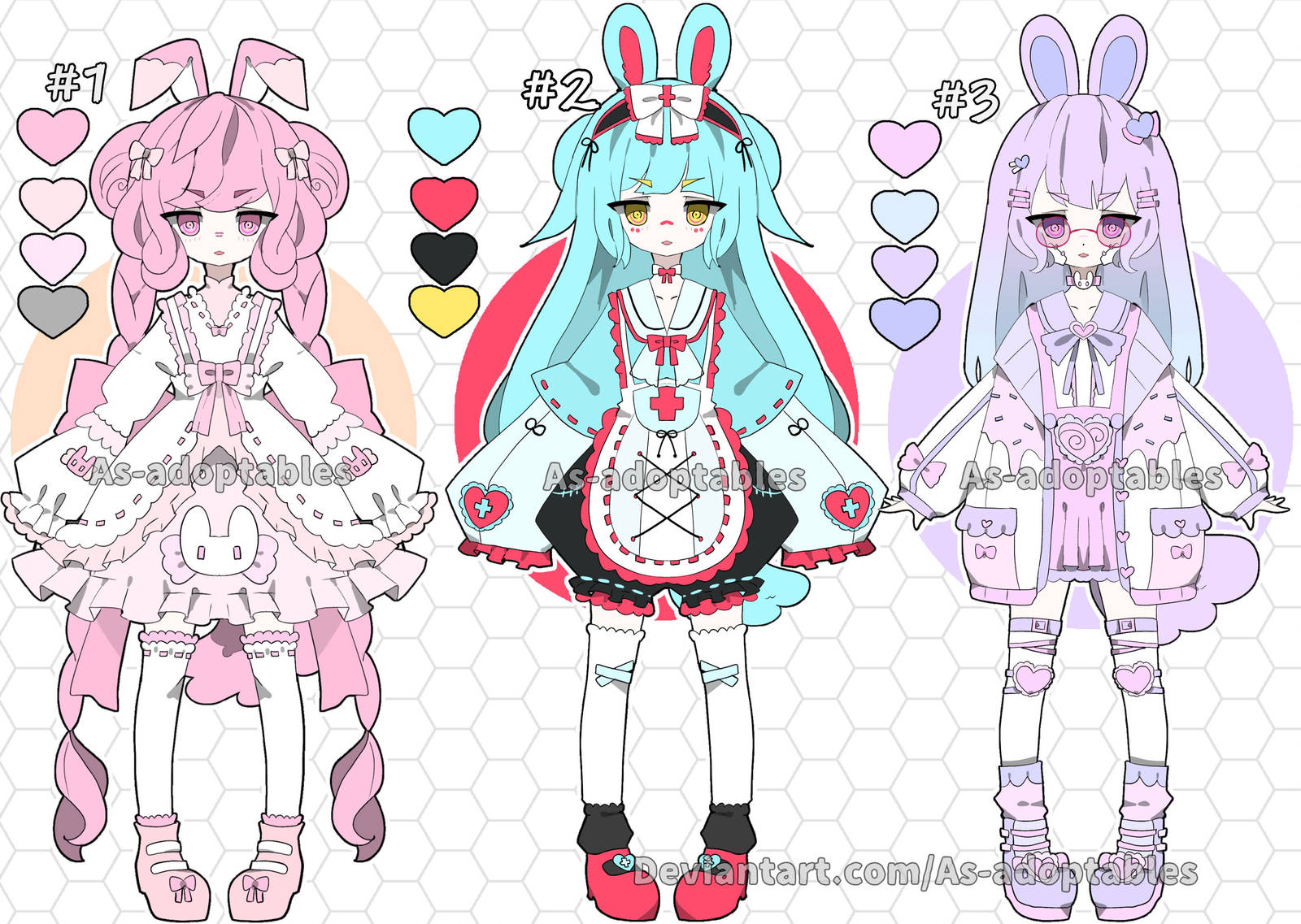 Sweet Killer oni adoptables closed by AS-Adoptables on DeviantArt