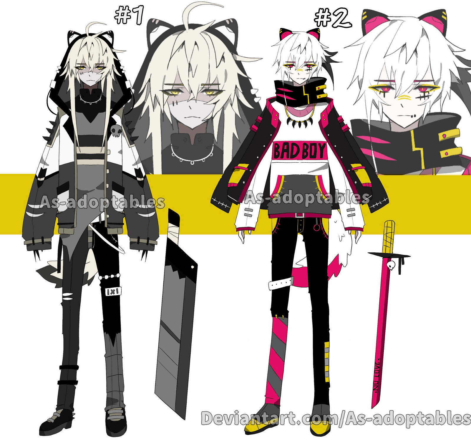 Oni demon girl adoptables closed by AS-Adoptables on DeviantArt