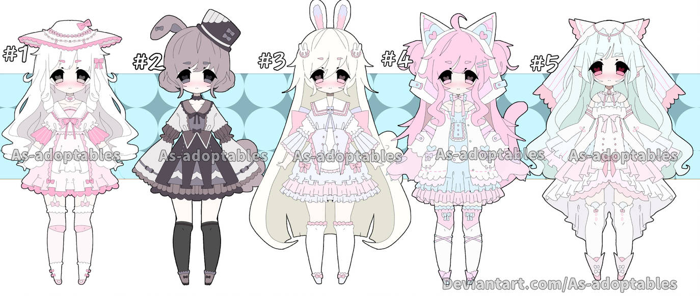 Demon adoptable batch open set price by AS-Adoptables on DeviantArt