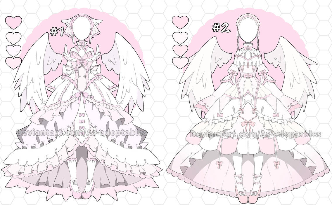 Kemonomimi adoptable batch closed by AS-Adoptables on DeviantArt