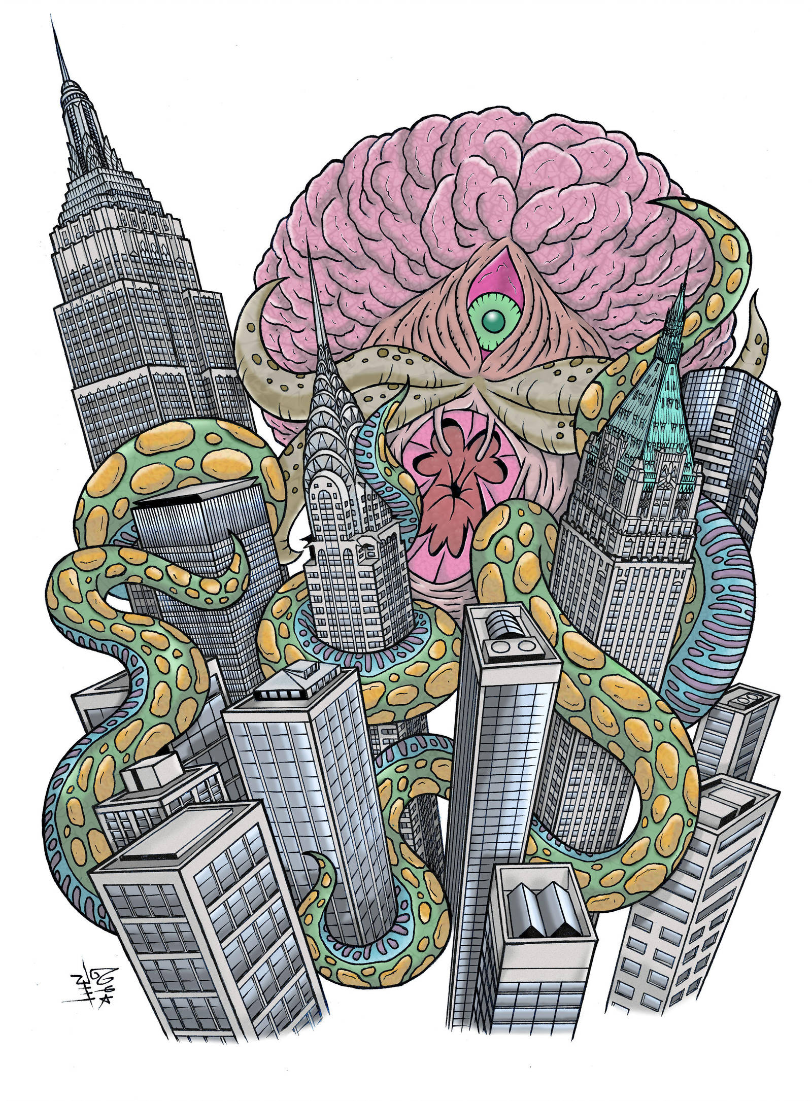 Watchmen - Giant Squid by TheNik6SiC6 on DeviantArt