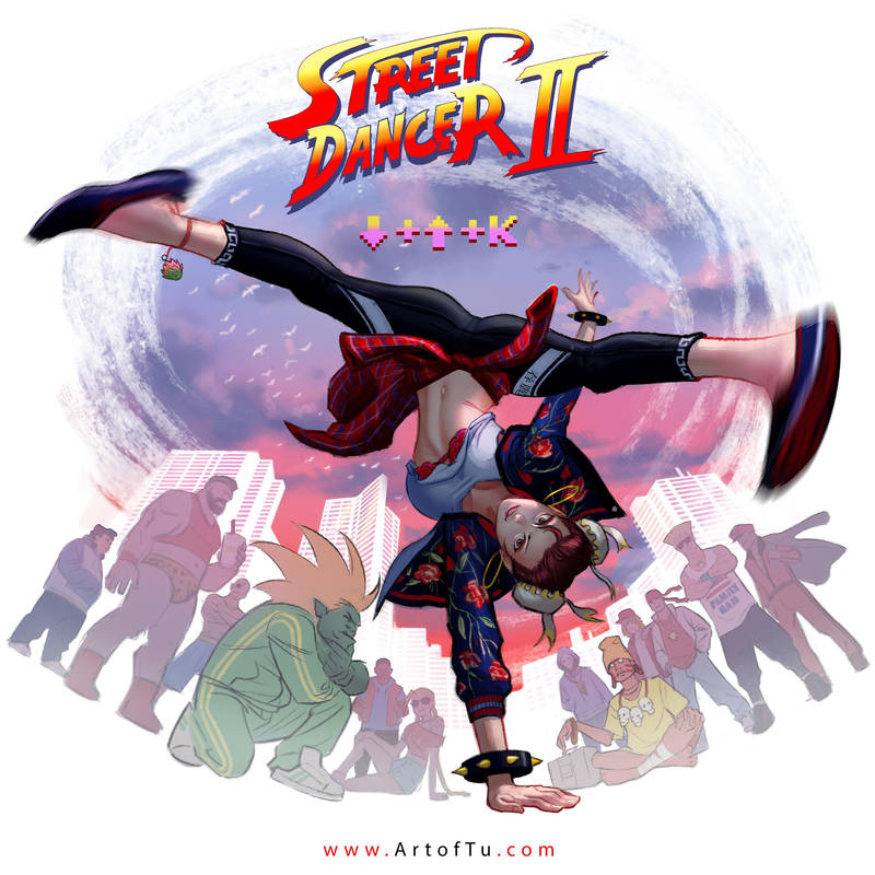 Chun Li the Street Dancer by ArtofTu