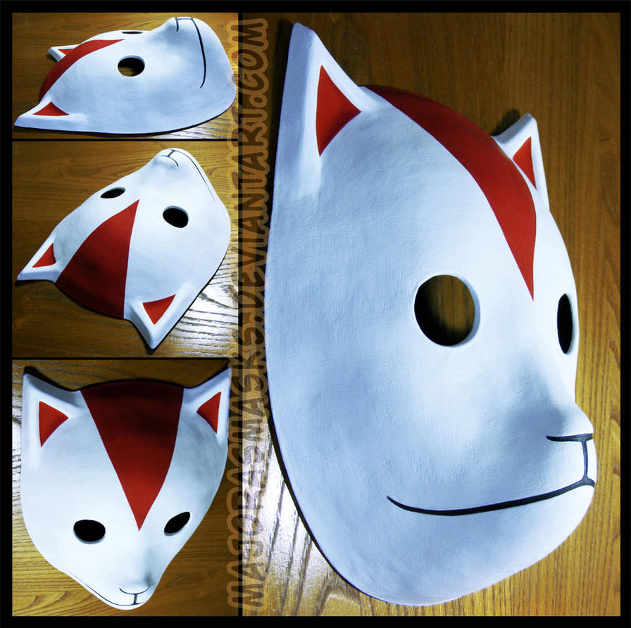 Itachi mascara anbu kitsune maske anbu mask japanese fox mask ninja mask .....