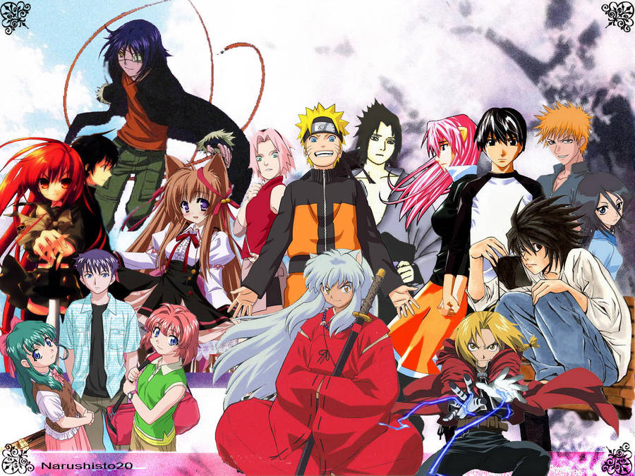Anime Crossover Wallpaper By Narushisto Anime Crossover Wallpaper By Narushisto