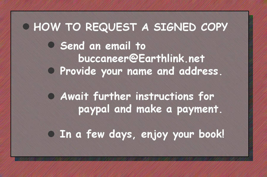Buy A Signed Copy! by Agent505