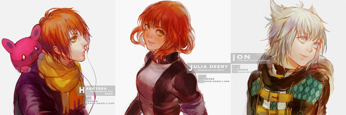 Quick Bust Commission-02 by Krawark
