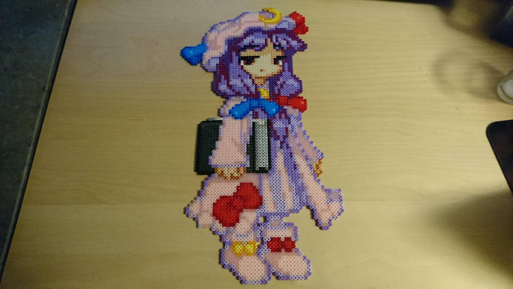 Touhou Character 6 - Patchouli Knowledge (redone) by MagicPearls