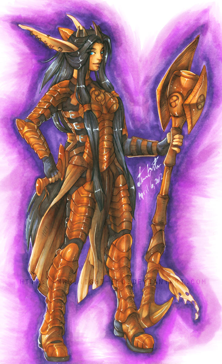 Warrior Queen of Spargas by DarkEcoKat