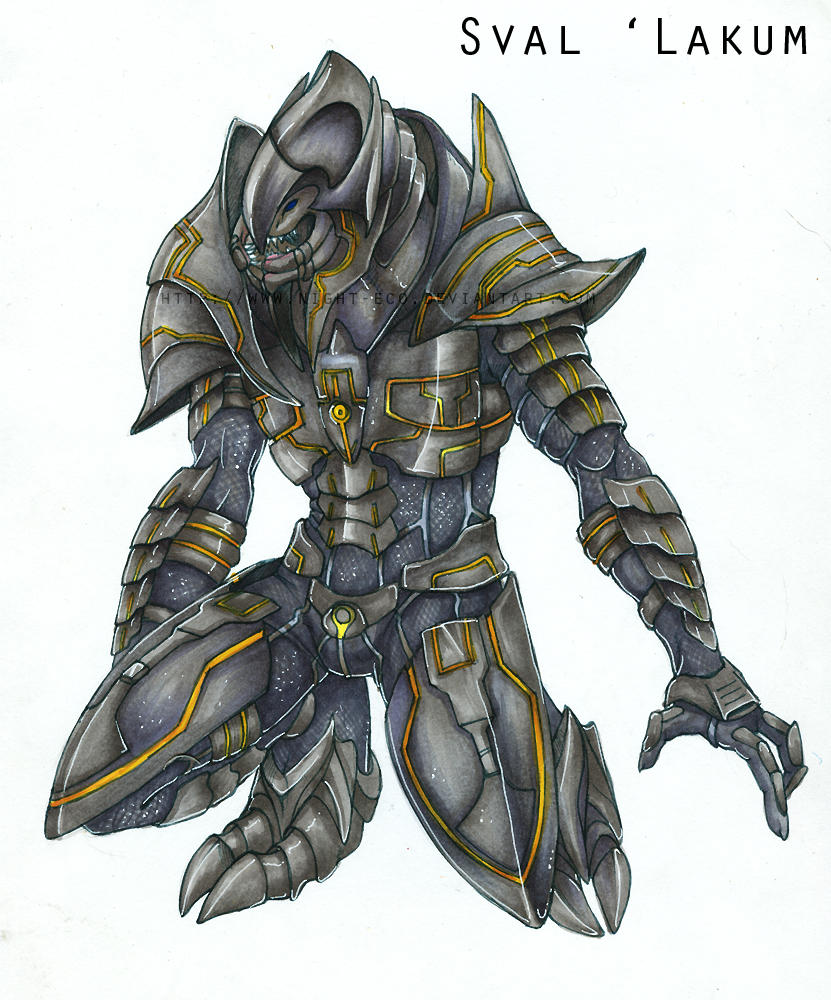 Sval Lakum the Arbiter by DarkEcoKat