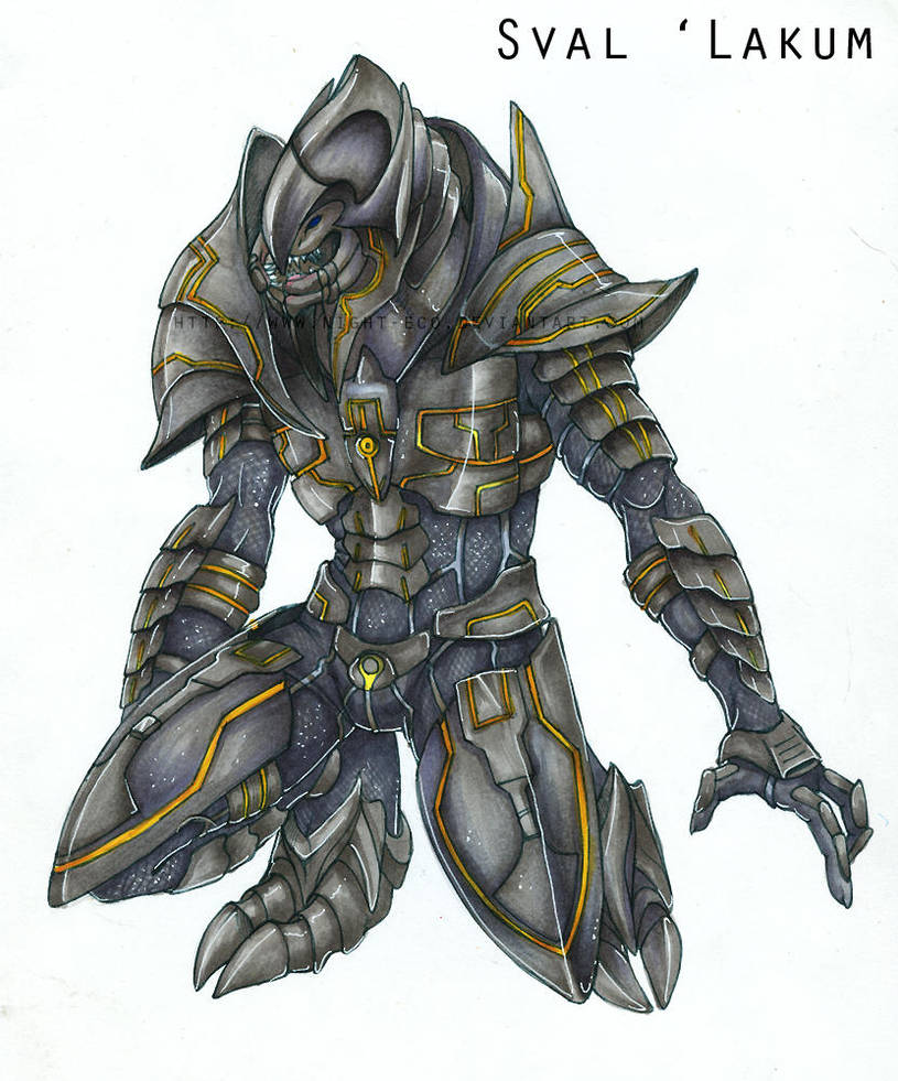 Sval Lakum the Arbiter by DarkEcoKat
