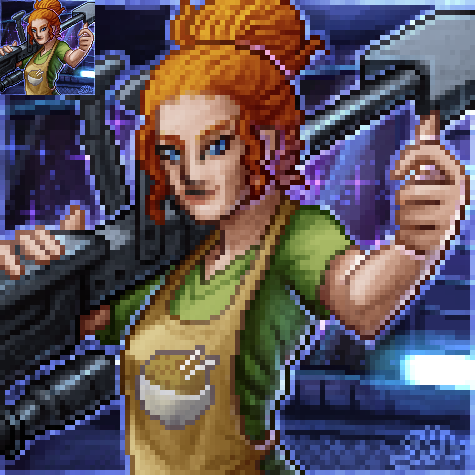 Kaelee Furcadia Portrait Commission by DarkEcoKat