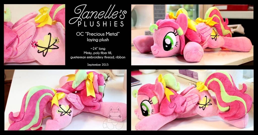 OC Precious Metal by JanellesPlushies OC Precious Metal by JanellesPlushies