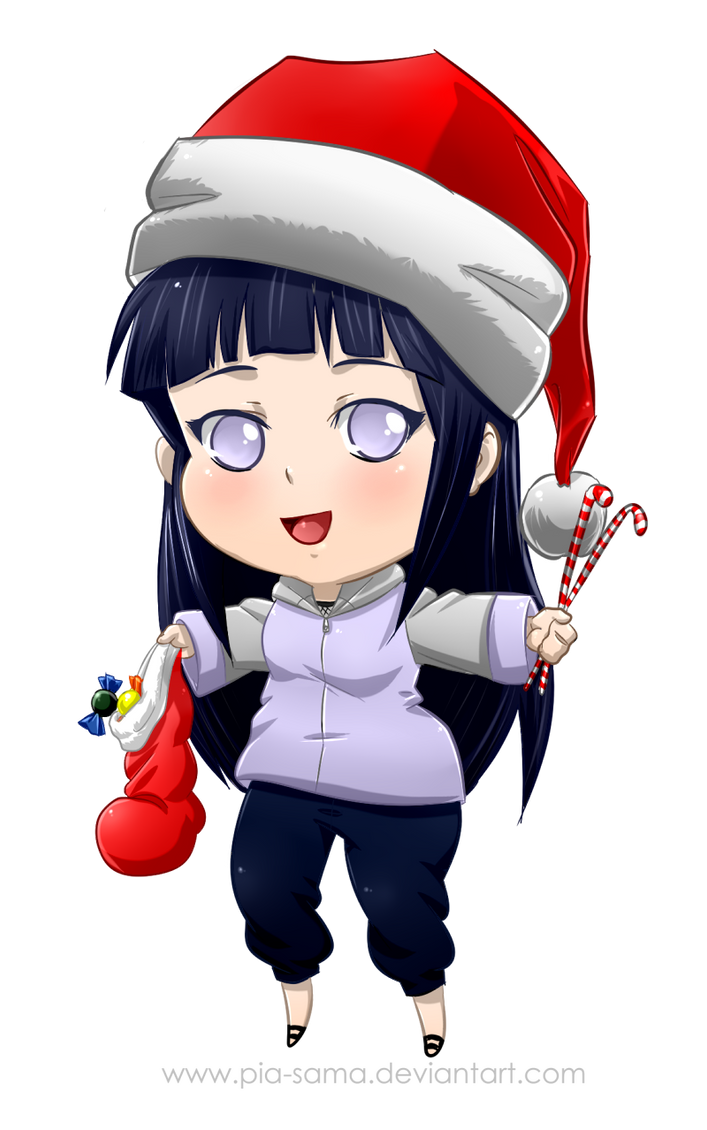 Chibi Hinata Christmas 2010 By Pia Sama On Deviantart