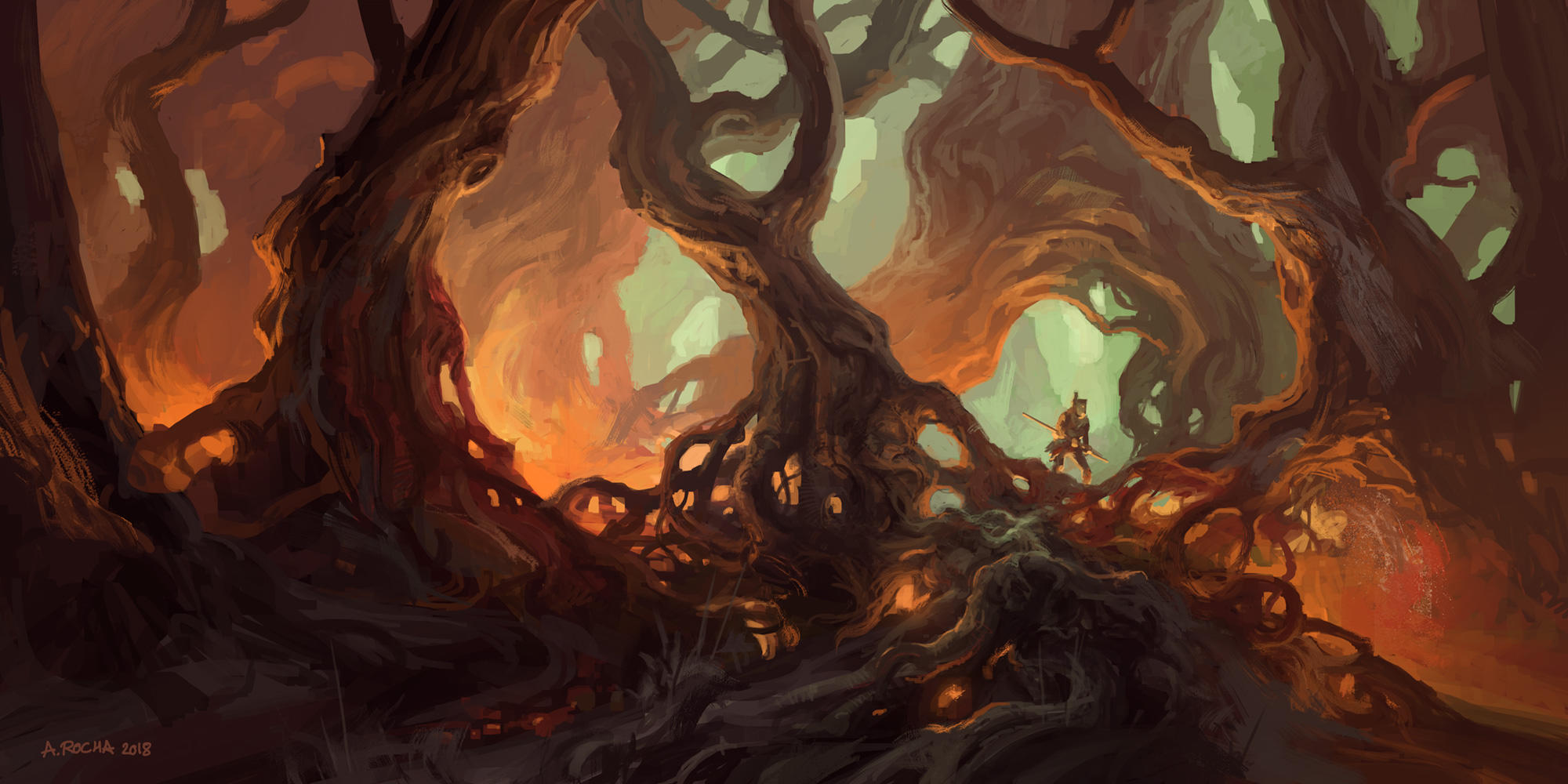 TheFieryForest03 by andreasrocha