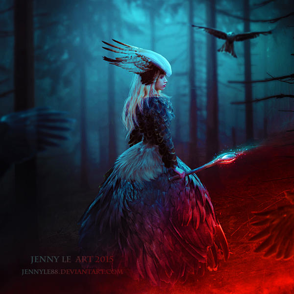 Queen of Bird by JennyLe88