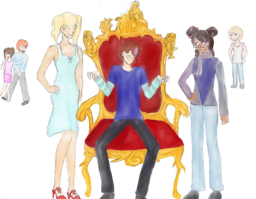 Breakfast on a Cliff: ALL of the Ladies by FShounen