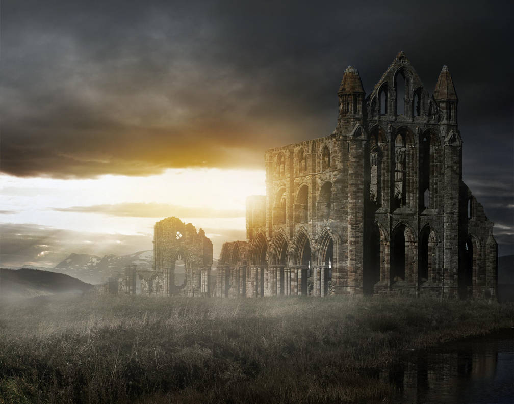 Whitby Abbey by FantasyMaker