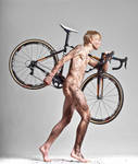 Trail cyclist by Ewoud57