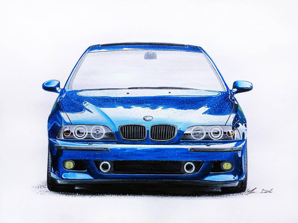 BMW M5 e39 drawing by DarkoIker on DeviantArt