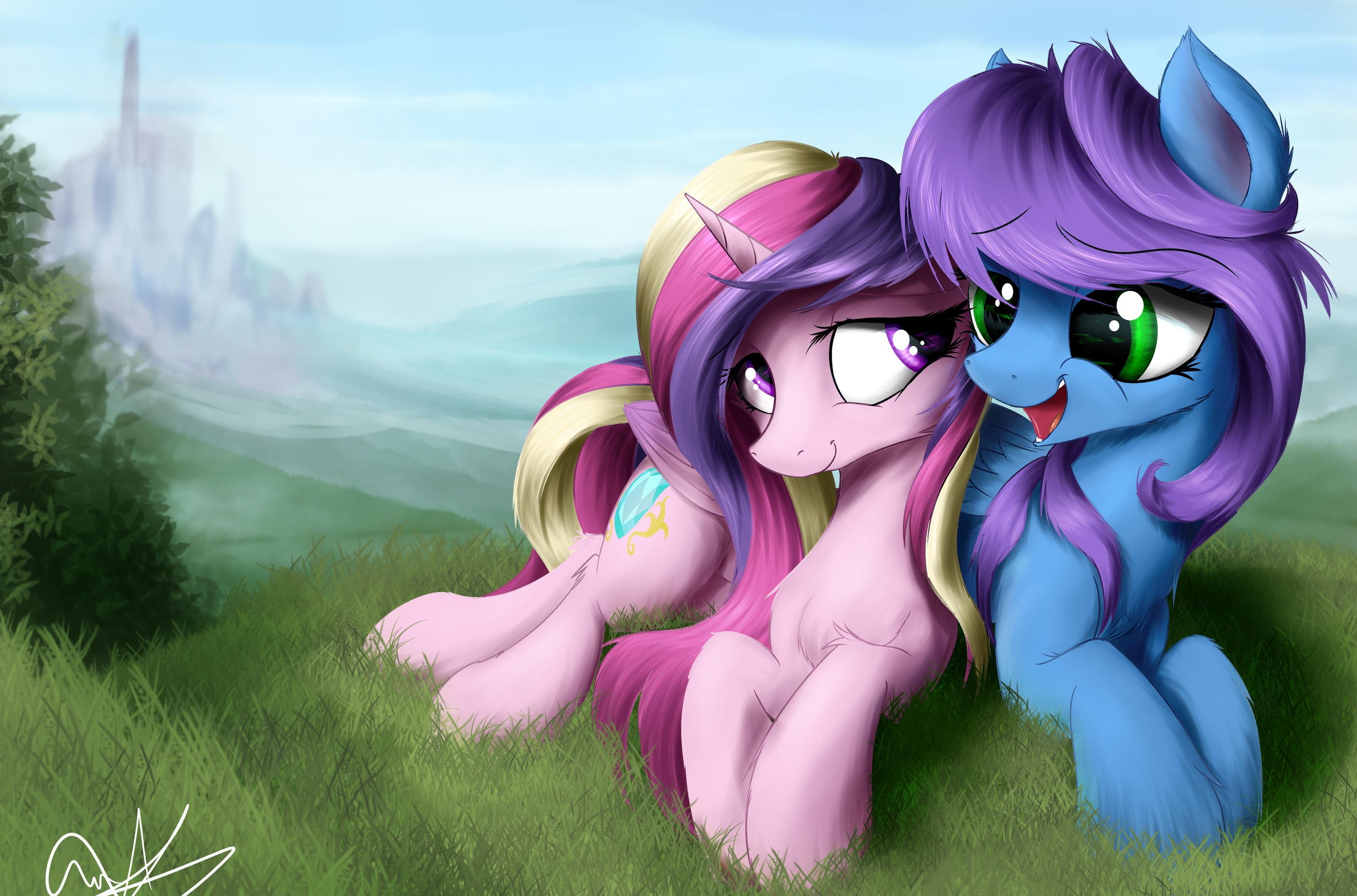 Liquid Harmony (Commission) by AurelleahFreefeather