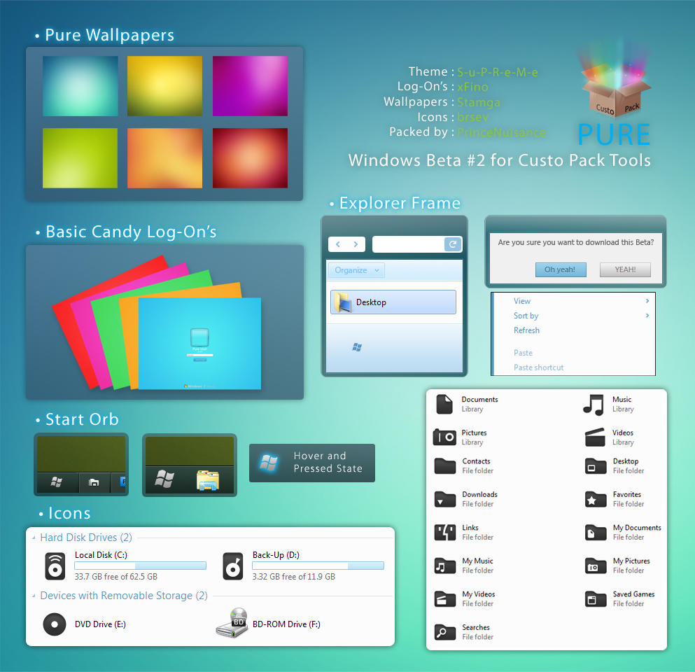 Pure VS for Custo Pack Tools by PrinceNuisance