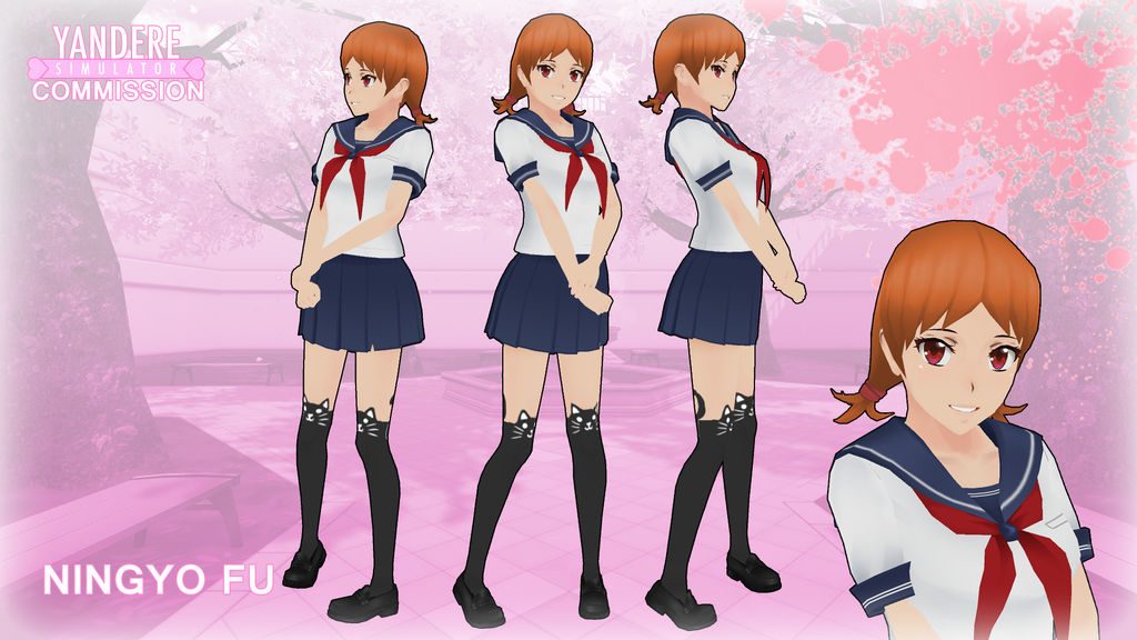 Yandere Commission : Ningyo Fu by Druelbozo