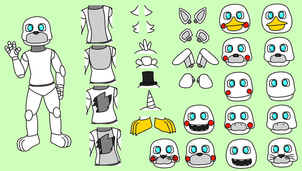 FNaF Base (To Be Added To) by MixieRoast on DeviantArt