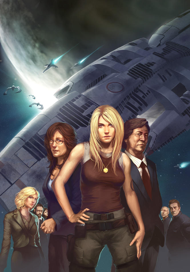Battlestar Galactica Manga by UdonCrew