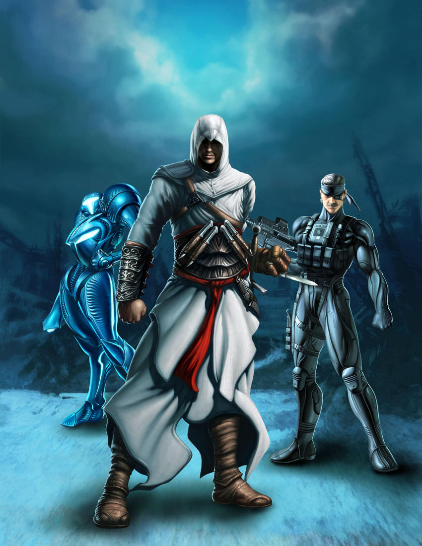 Gamepro Cover - Trio by UdonCrew
