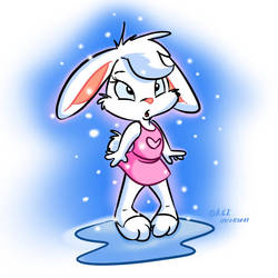 Snow Bunny by andybunny