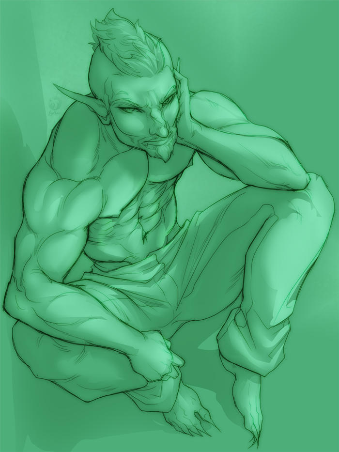 stream sketch 1842 by fydbac