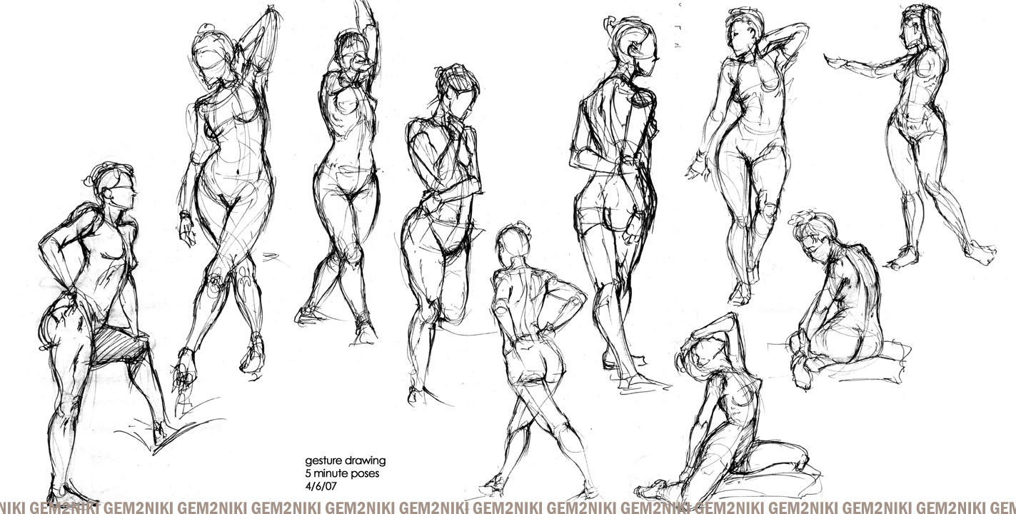 04-07-07 - Gesture Drawing by gem2niki