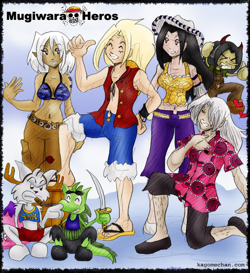 Mugiwara Heros by I-Heart-Link by rpgworldcomic