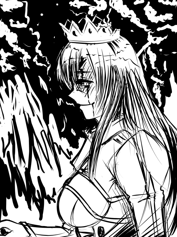 Boudiccasketch by KAIZA-C Boudiccasketch by KAIZA-C