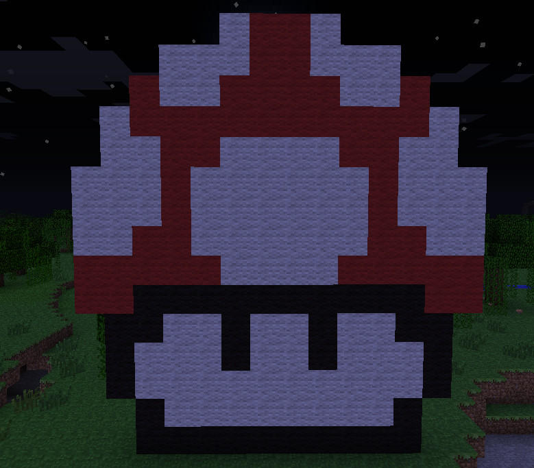 Minecraft Mushroom Pixel Art by NitroTHArt on DeviantArt