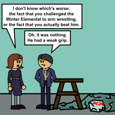 Theme Piece: Grip of Winter by DarkKnightSpider