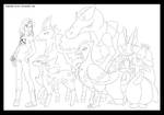 Commission .:New Family:. by PEQUEDARK-VELVET