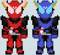 Chibi Rider sprite - Build (FullFull forms) by Malunis on DeviantArt