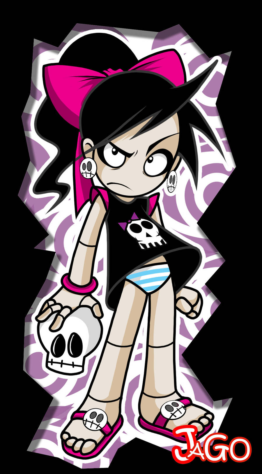 Emo girl doll by JagoDibuja on DeviantArt