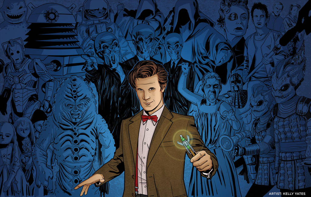 11th Doctor_Villains by KellyYates