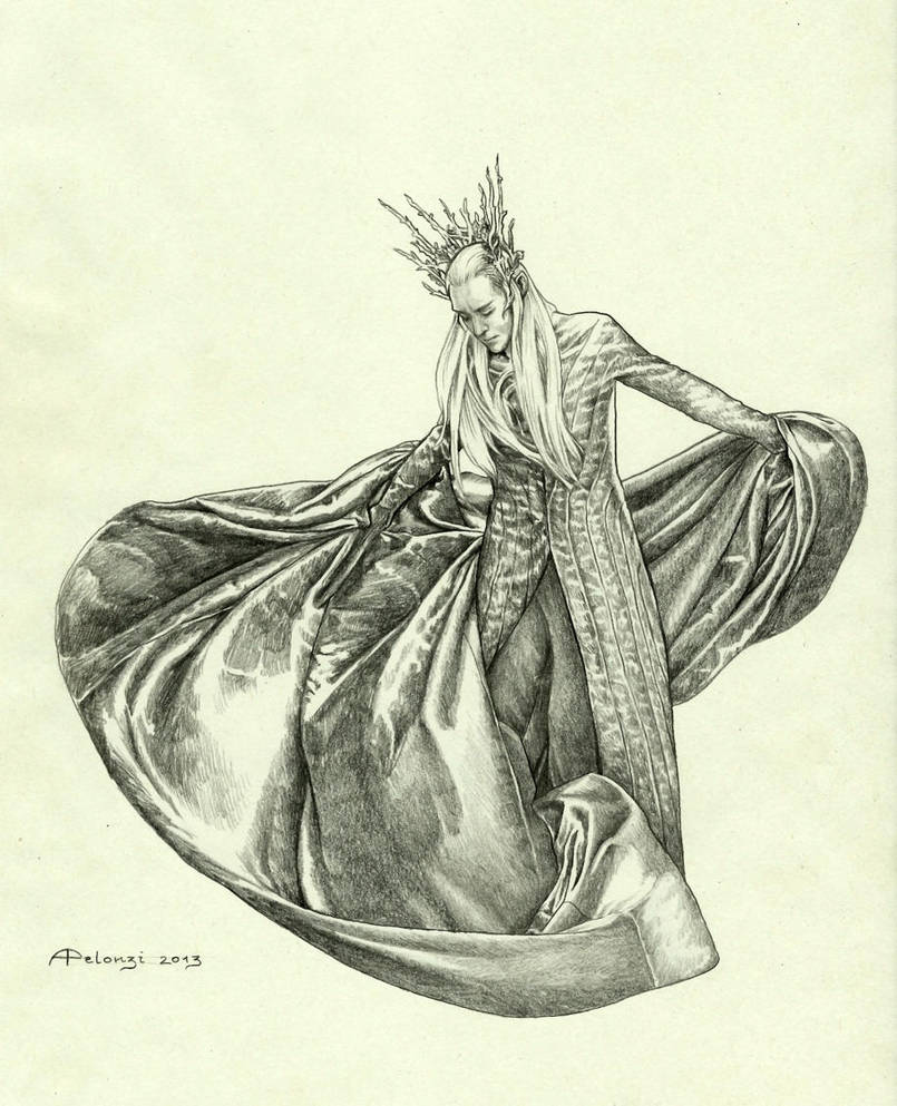 Thranduil by AlessiaPelonzi
