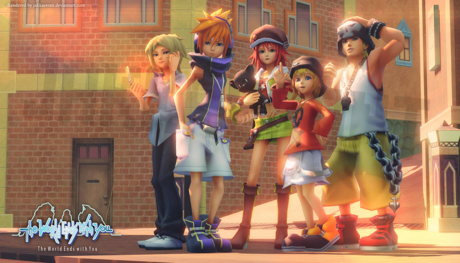 Hang Out with TWEWY by Jakkaeront