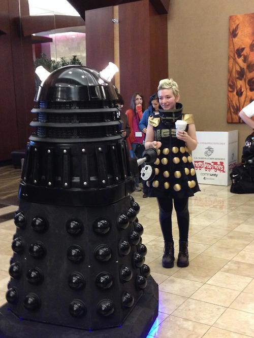 Dalek minidress by damnitsasha