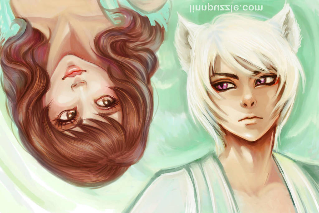 Nanami and Tomoe by Linnpuzzle