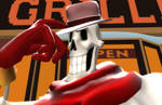 RA/Skype Tomfoolery-'Indiana Bones' by HanakoFairhall