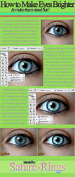 How to Make Eyes Brighter by saturn-rings